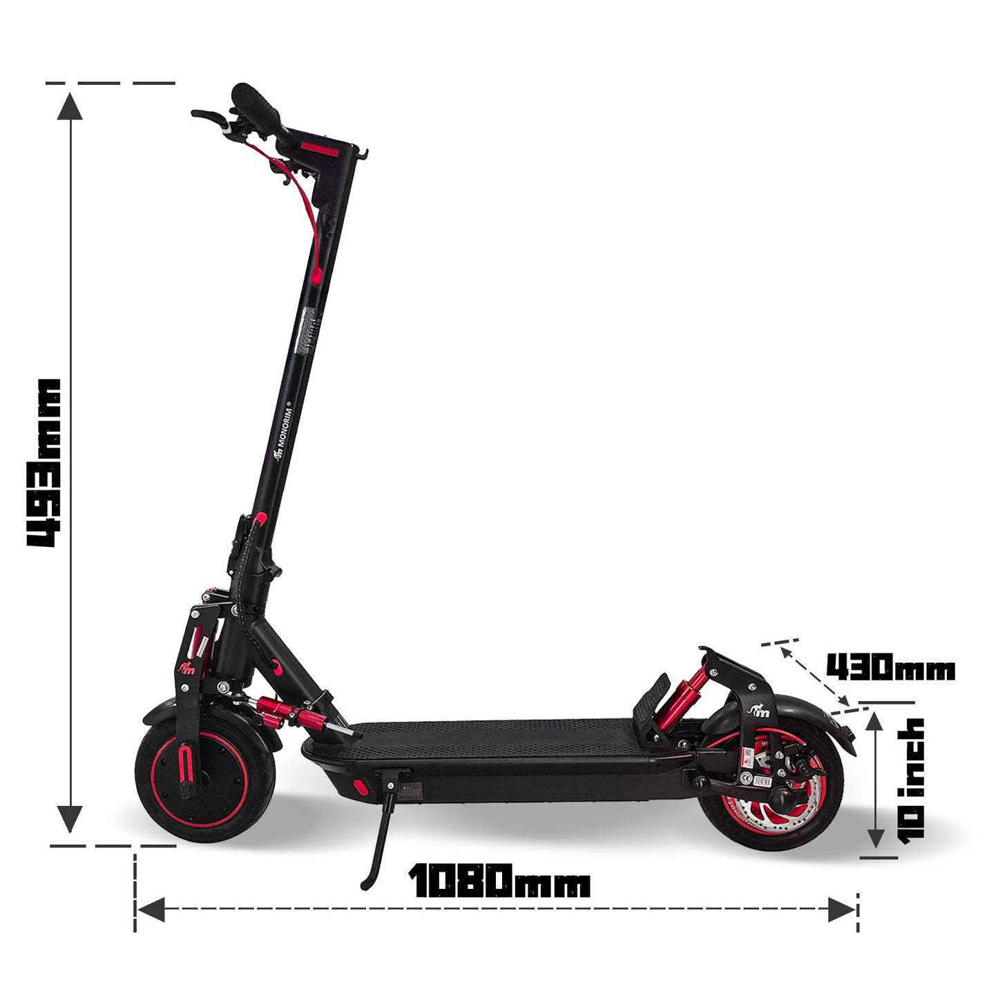 PATINETE DUAL MONORIM SUV S1 (Sin homologación, solo para "circuito")