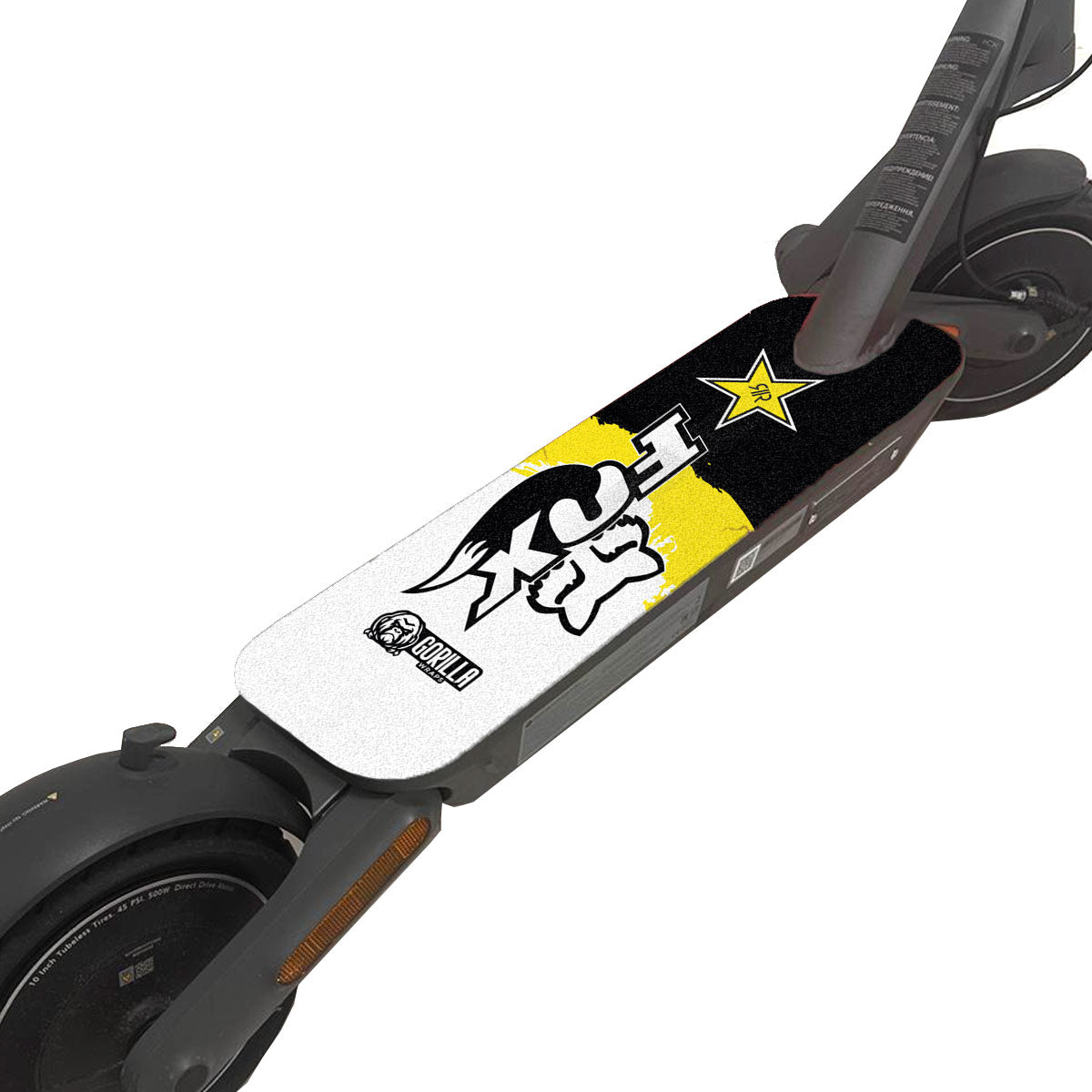 Autocollants Redbull X KTM pour Xiaomi (noir) – KIT COMPLET (26 autocollants) + BASE PRO/PRO2