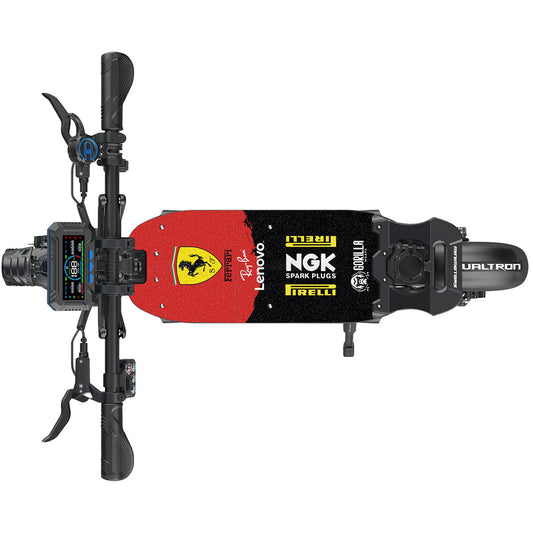 Autocollants Redbull X KTM pour Xiaomi (noir) – KIT COMPLET (26 autocollants) + BASE PRO/PRO2