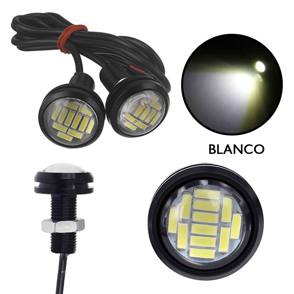 LUZ LED OJO DE AGUILA PACK 2 UNIDADES COLOR BLANCO