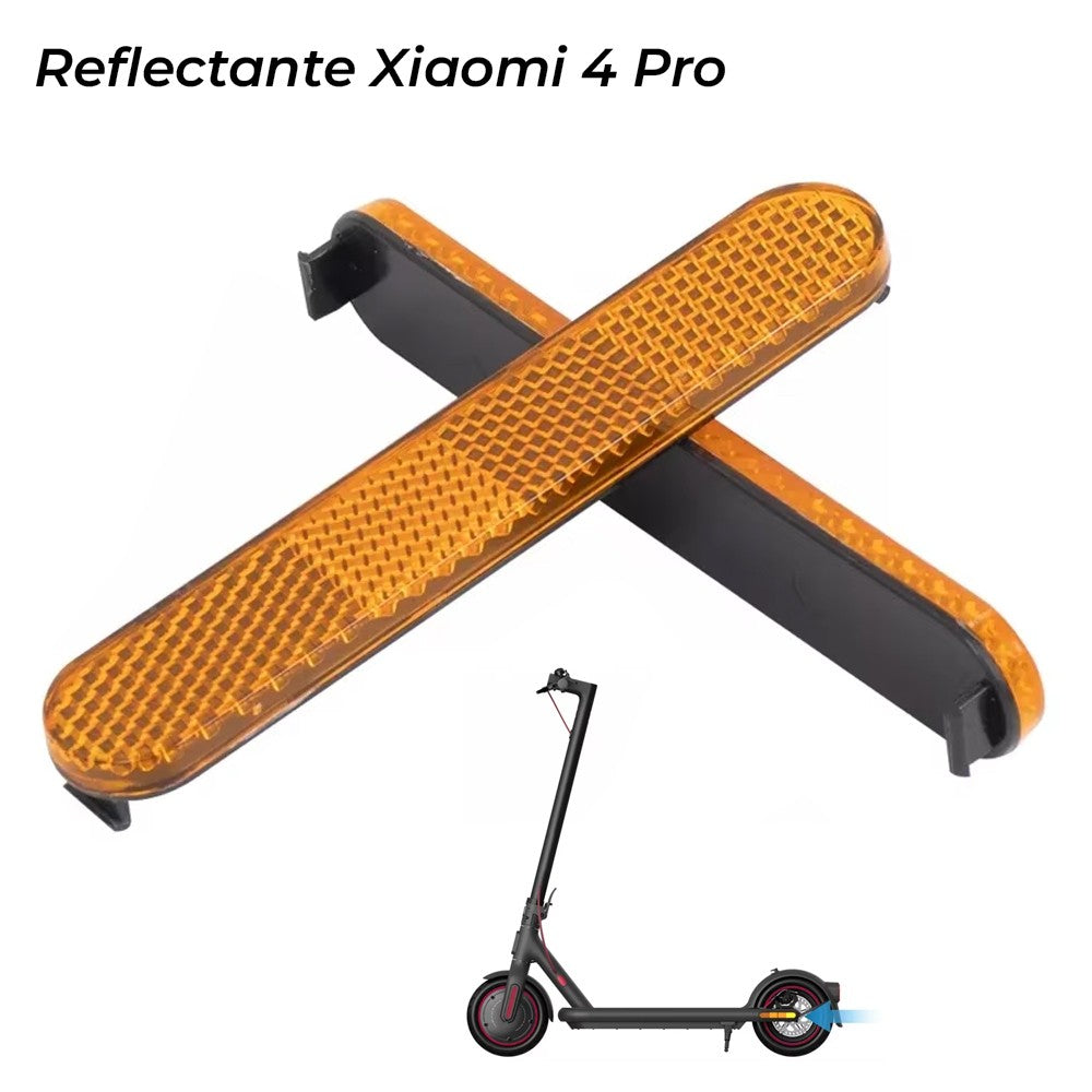 Par de Reflectantes Embellecedor Tapa Trasera Compatible con Xiaomi 4