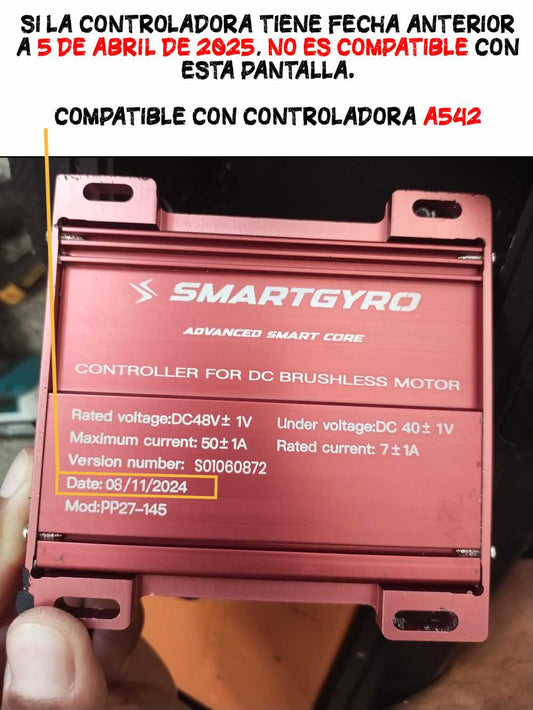 Display Smartgyro crossover dual max 2 Versión circuitos cerrados 40Km/h + 2 tarjetas NFC (deslimitar)