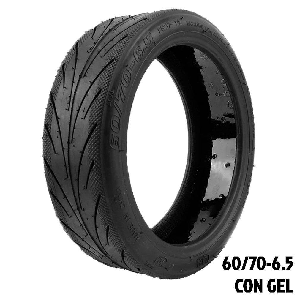 Cubierta GEL tubeless 60/70-6.5 compatible con Smartgyro K2 y segway N