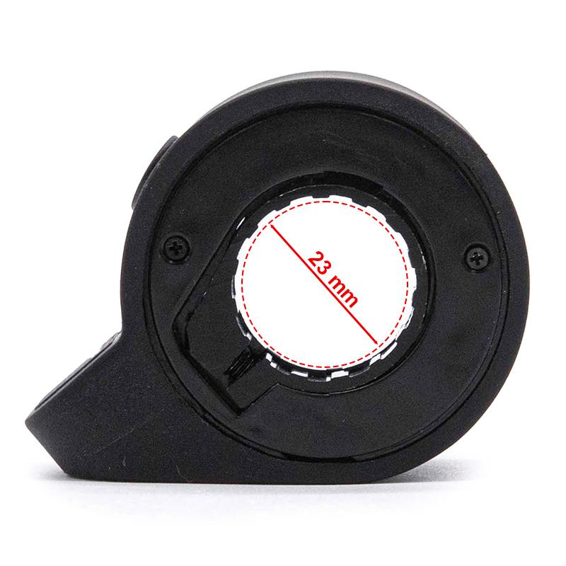 Acelerador con botón de encendido