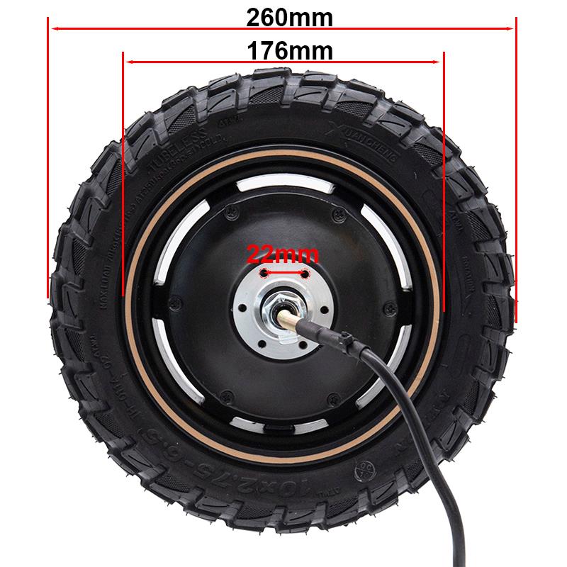 Smartgyro Crossover Double roue moteur 48V – 800W (Max.1200W) (AVANT)