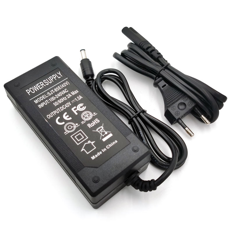 Cargador 36V 2A conector DC para Cecotec Ousider / Bongo serie A