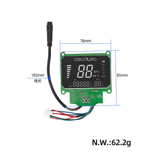 Kit contrôleur + écran 48V 1200W pour Cecotec Bongo Z (Connecteur XT90)