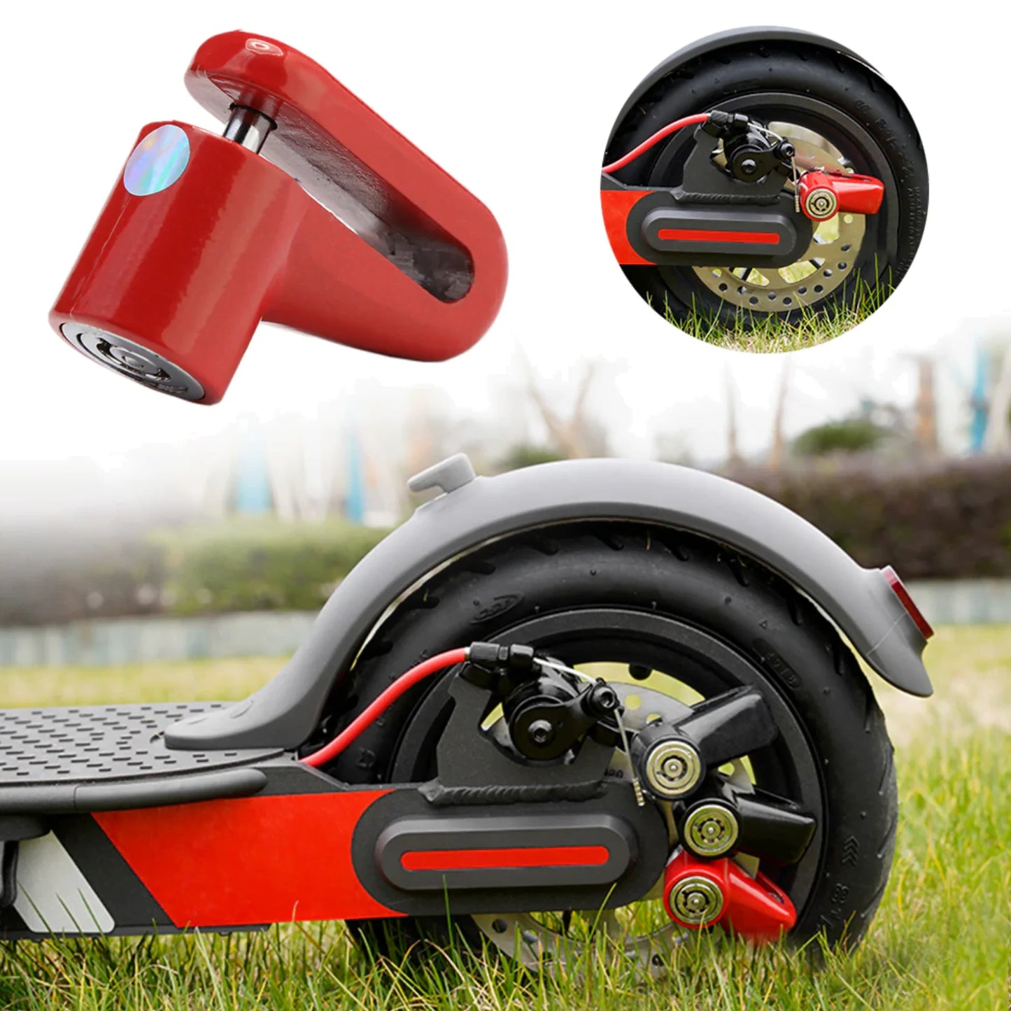 Scheibenschloss mit Schlüssel