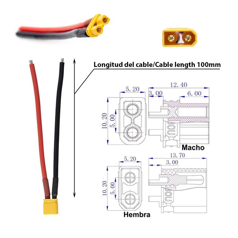 Con cable XT30