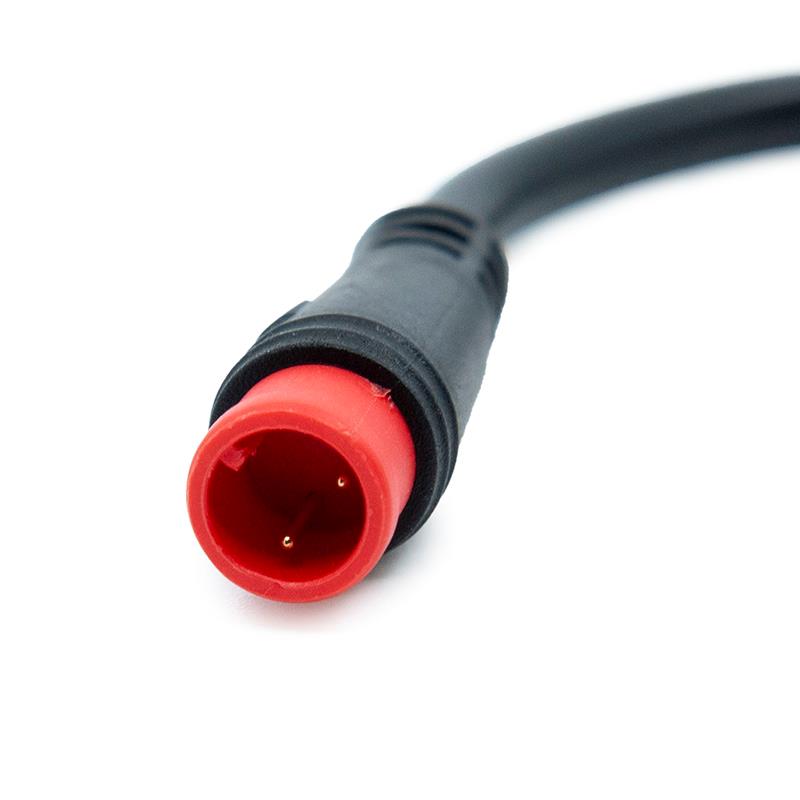Conector adaptador 17cm waterproof 8mm