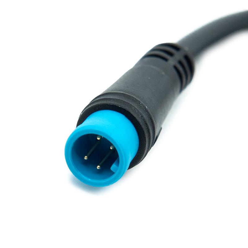 Conector adaptador 17cm waterproof 8mm