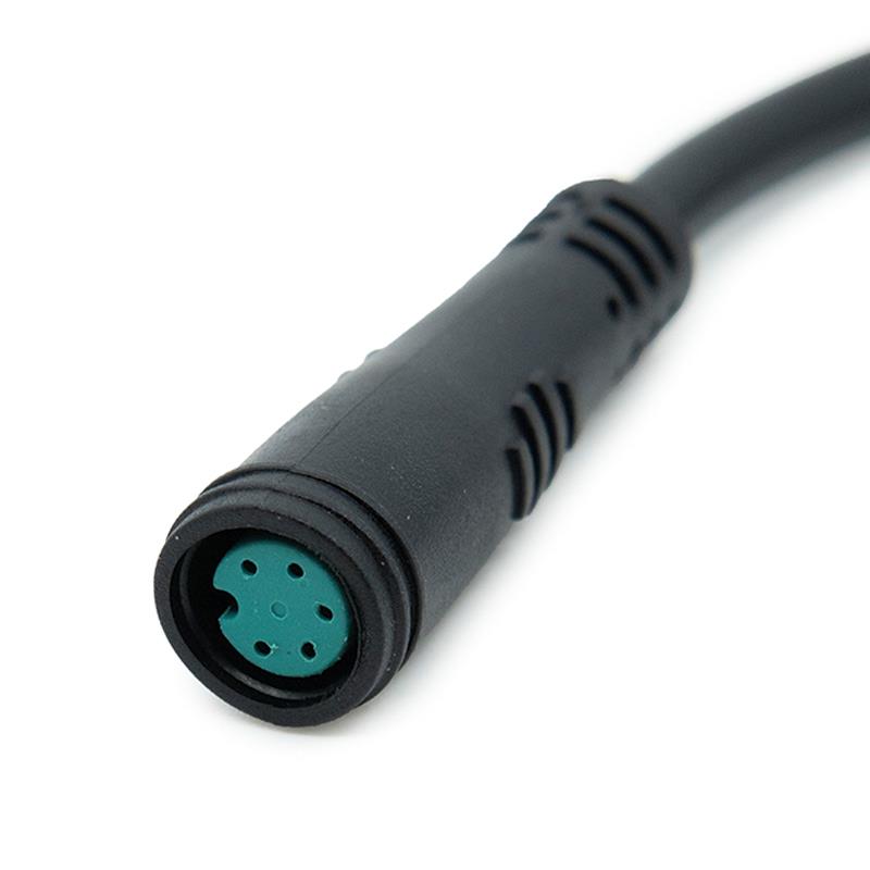 Conector adaptador 17cm waterproof 8mm