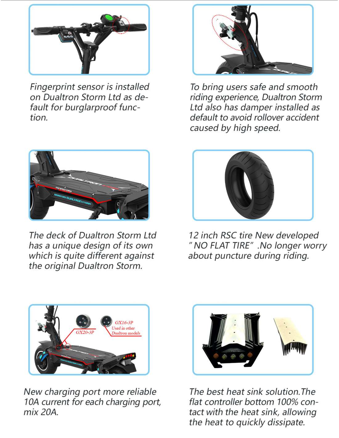 Trottinette Dualtron Storm Limitée | 84V 45Ah LG | 11500W