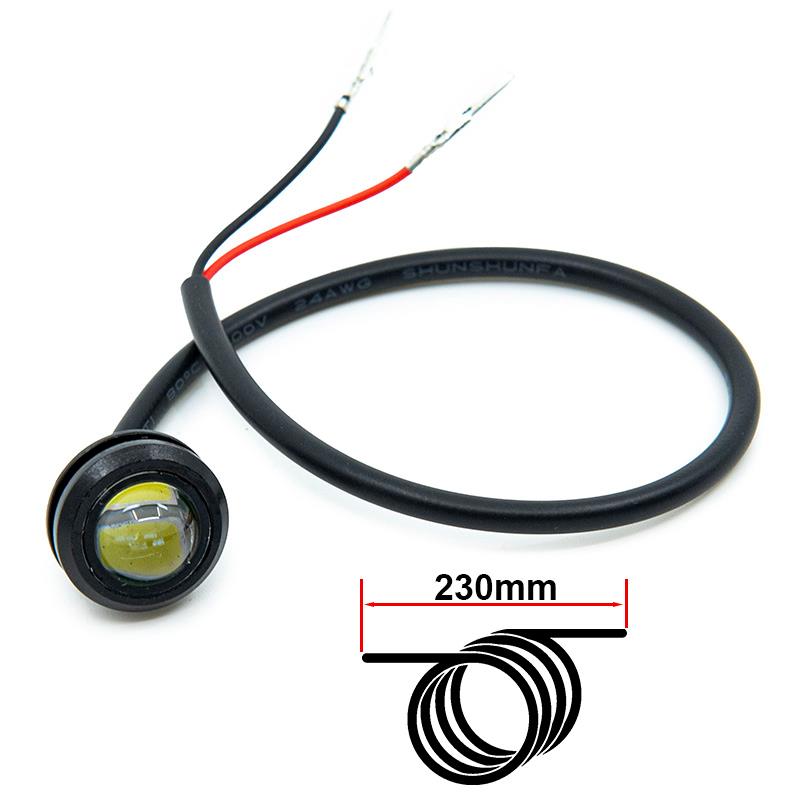 Weiße 12–36 V Eagle Eye LED für Kugoo G2 Pro