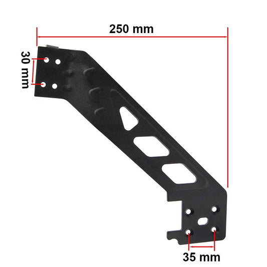 Brazo unión chasis y mástil L y R para Kukirin G2 Pro