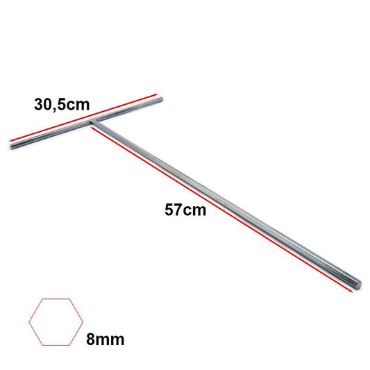 Llave premium allen M10/58cm para mástil Smartgyro