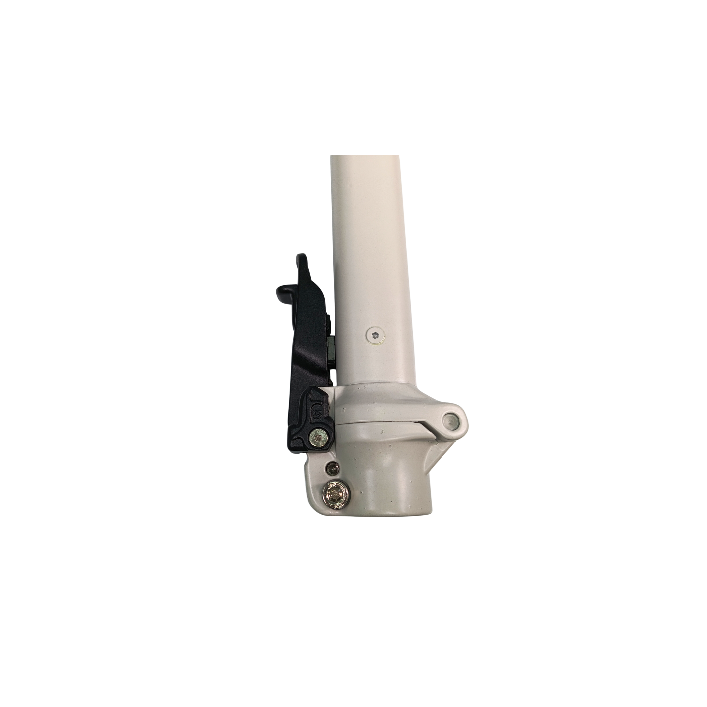 Mastil Tubo Doble Cierre Zfox Max Artic White