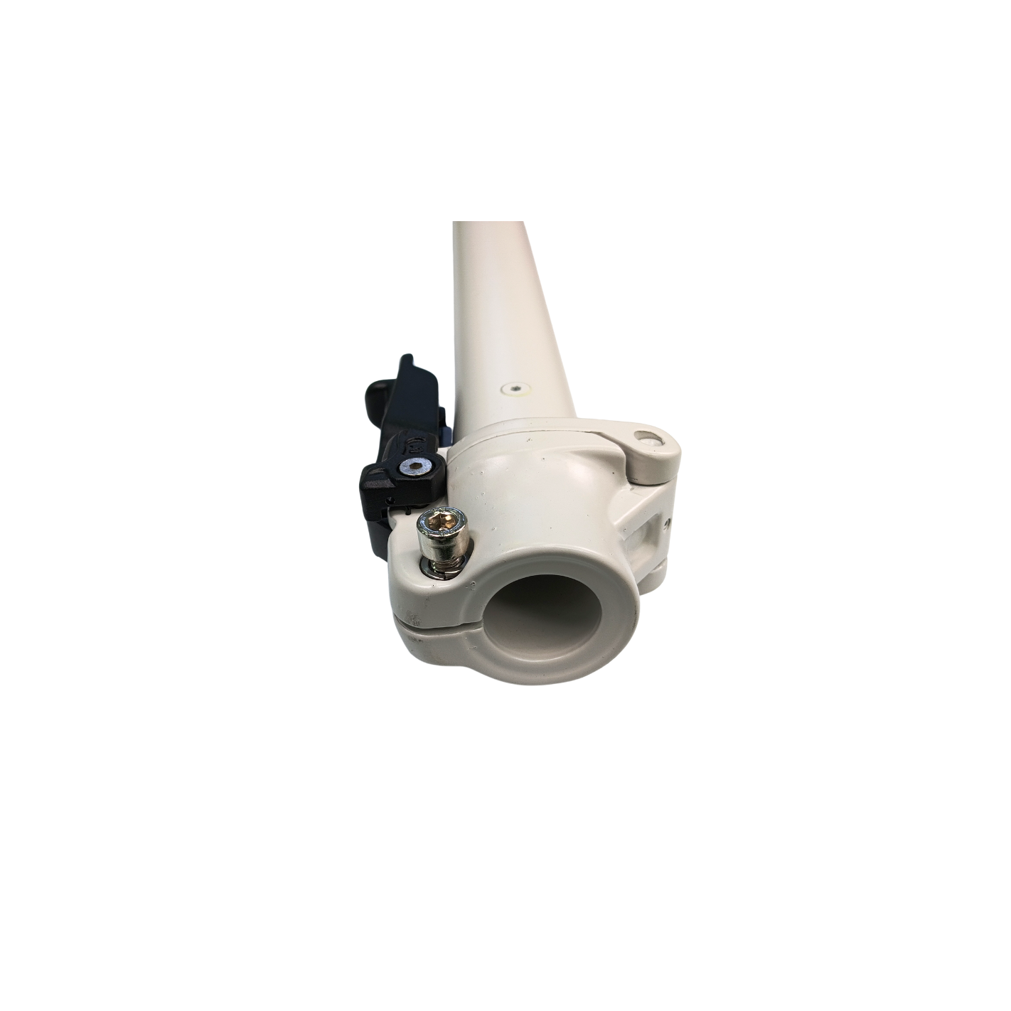 Mastil Tubo Doble Cierre Zfox Max Artic White