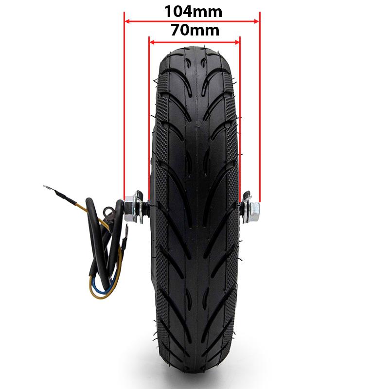MOTEUR ZWHEEL 800W Arrière + 10´Taco-10*2.75 - 6.5-T8 DUO