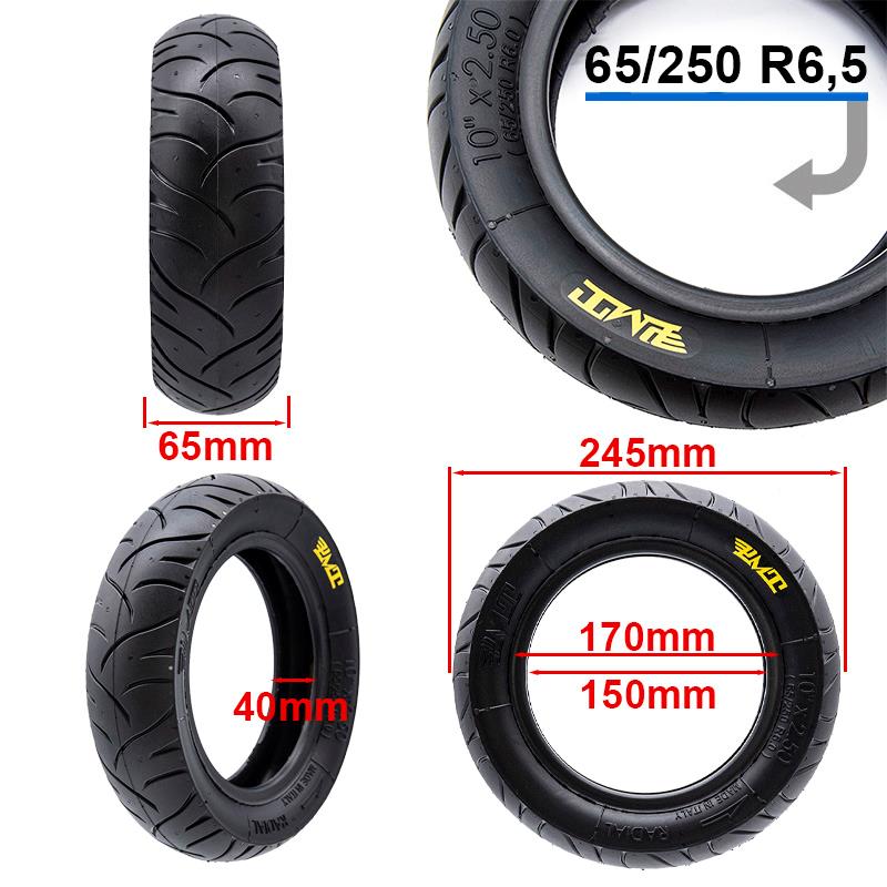 Neumático tubeless radial E-Fire 65/250-6 (10x2,50-6)(PMT)