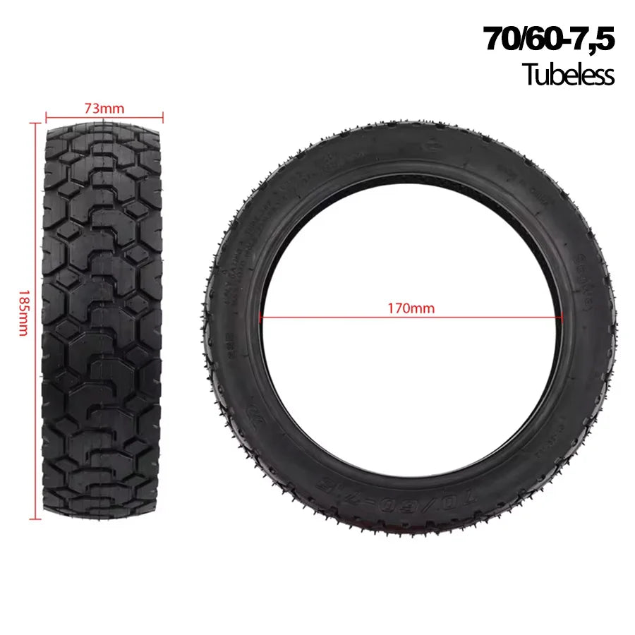 Neumático 70/60-7,5 con GEL para Ninebot ZT3 Pro Tubeless
