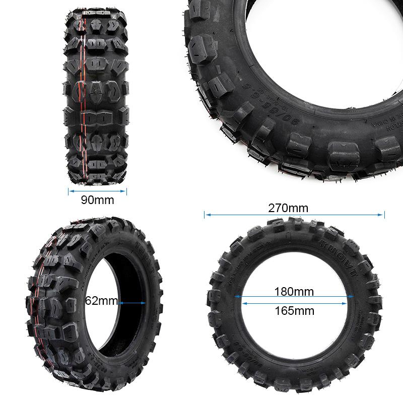Pneu 90/65 6.5 (Tubeless)