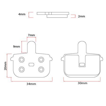 RT001-S pastilla sinterizada - 2 juegos