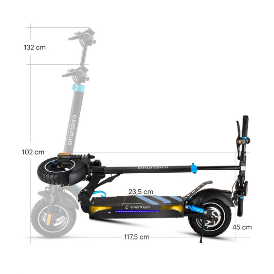 Patinete eléctrico smartGyro Rockway Certificado
