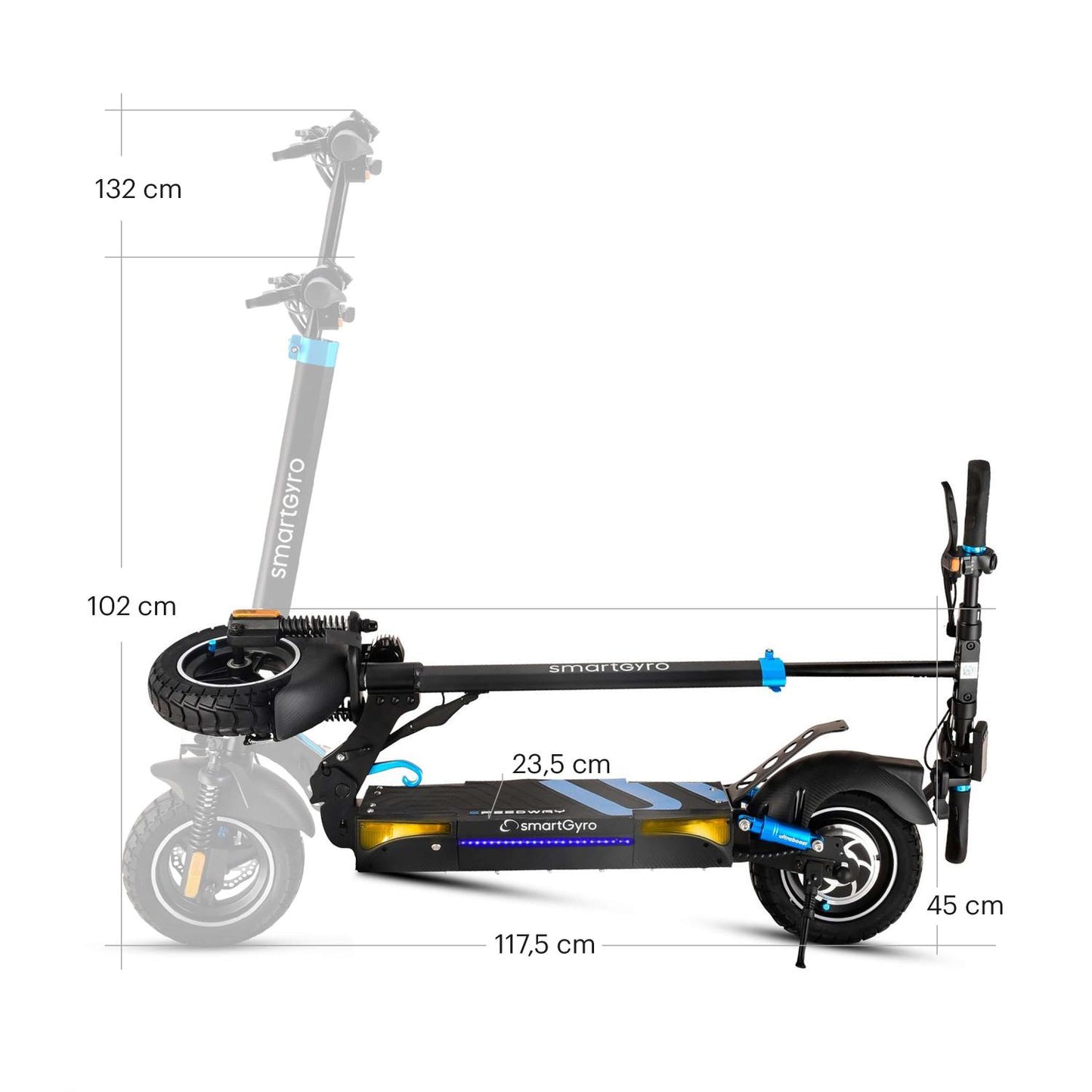 Patinete Smartgyro Speedway Certificado DGT