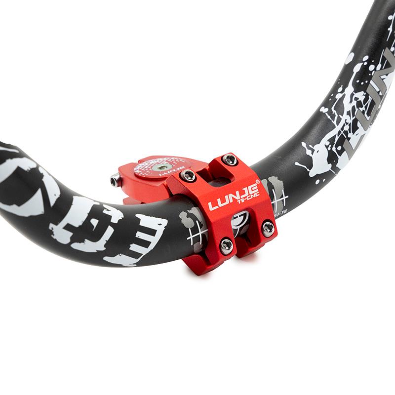 Potencia para manillares de 31,8mm EWPM-001 rojo