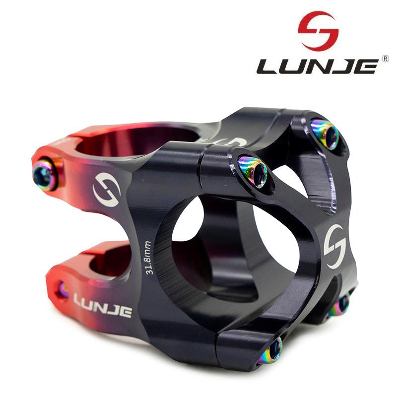 Potencia para manillares de 31,8mm EWPM-002 negro-rojo