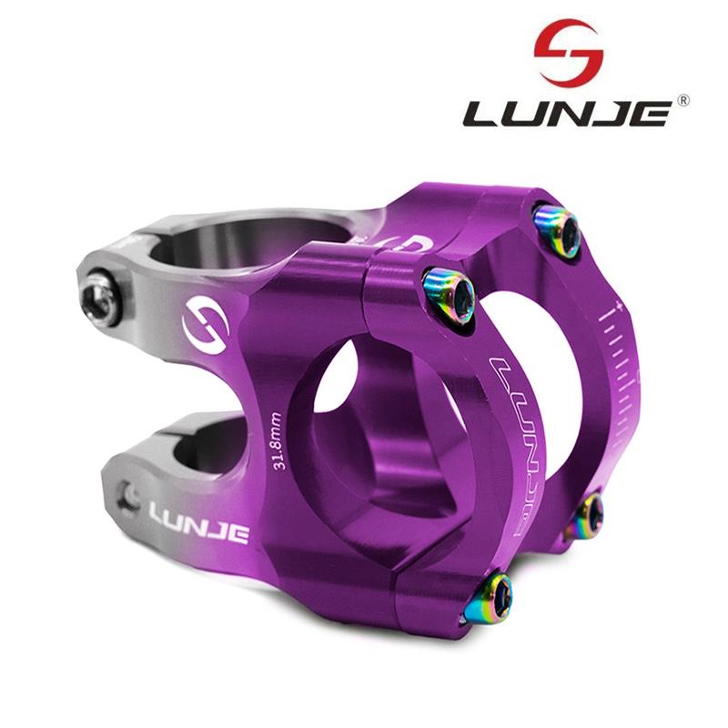 Potencia para manillares de 31,8mm violeta-gris