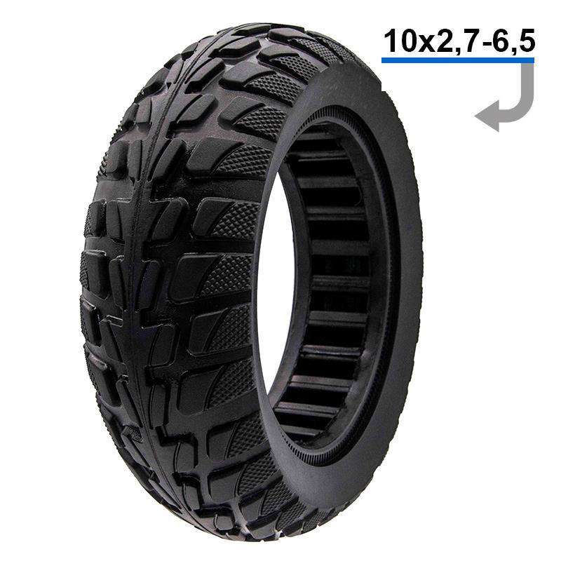 Rueda maciza off-road ultralijera 10x2,7-6,5 para smartgyro y similares