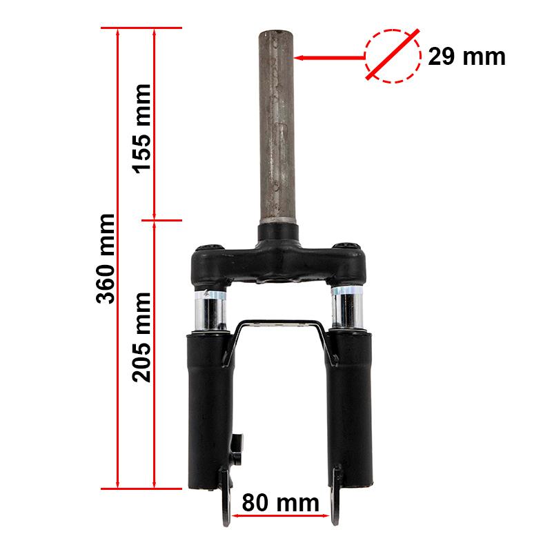 Suspension delantera para Smartgyro K2