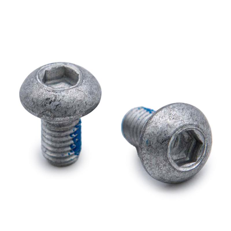 Silberne M5x10 Schraube für Bremsscheiben - 50 Stück