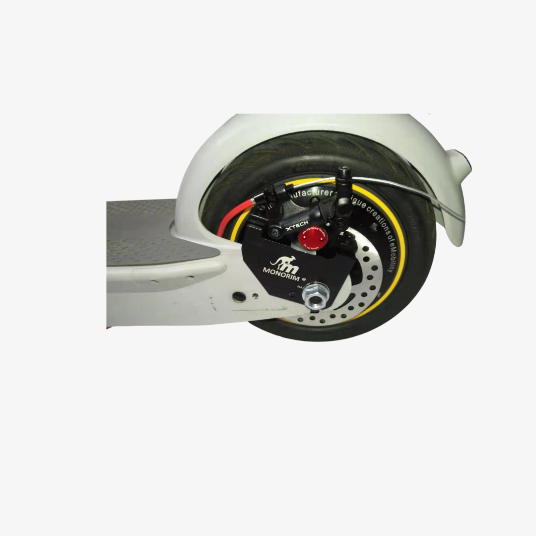 Tapa para motor ninebot g30 (original) con acople de freno y maneta (MONORIM)