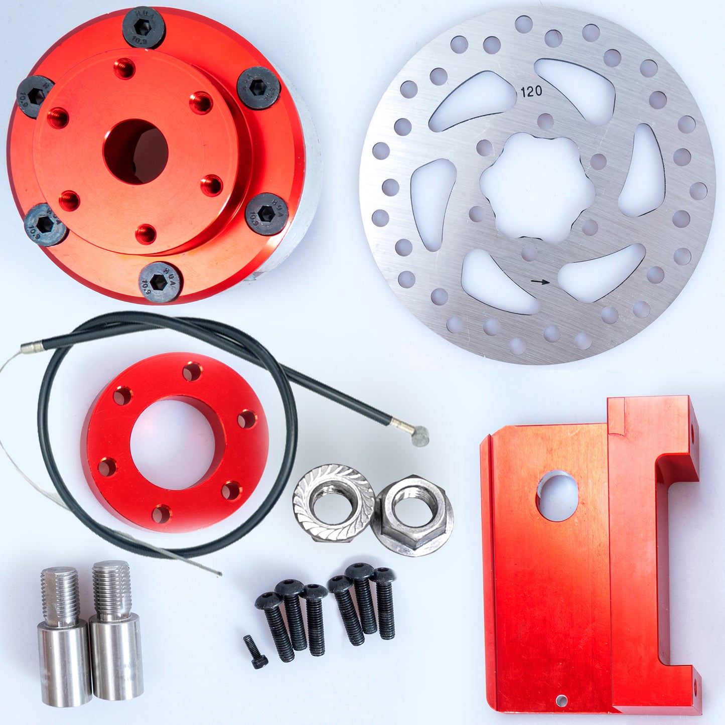 TAPA FRENO PARA RUEDA DELANTERA NINEBOT G30