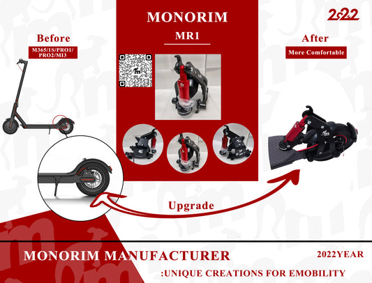 Suspension trasera MONORIM para xiaomi standard y pro