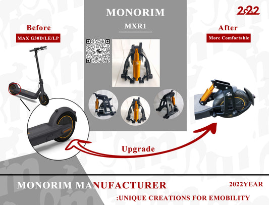 Suspension trasera monorim para ninebot g30 (MONORIM)