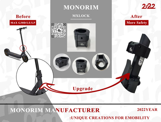 Soporte seguridad cierre NINEBOT MAX G30