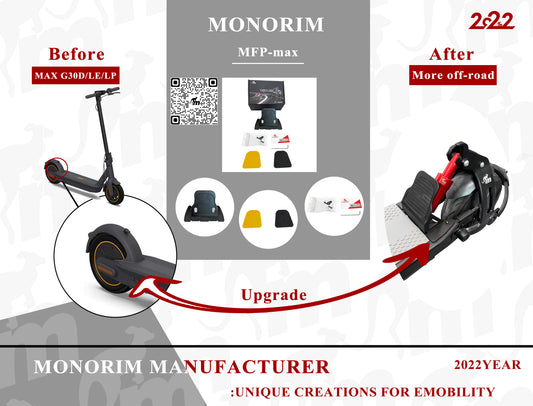 Pedal/reposa-pies MONORIM para xiaomi y ninebot