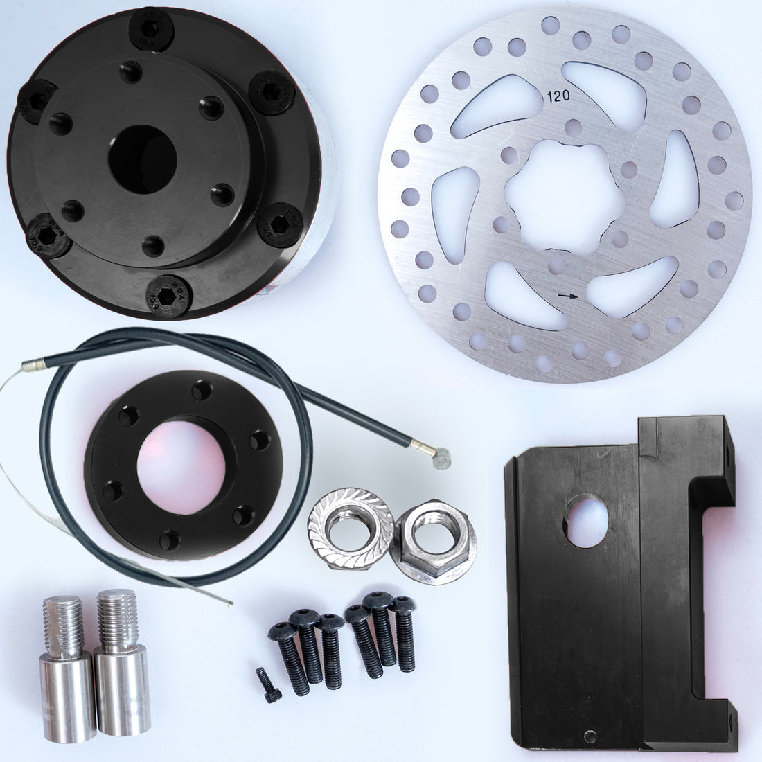 TAPA FRENO PARA RUEDA DELANTERA NINEBOT G30