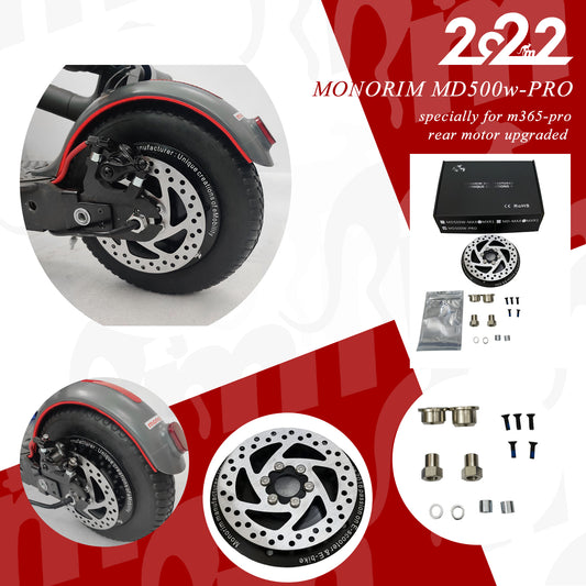 Tapa motor MONORIM 500w especial para chasis del pro