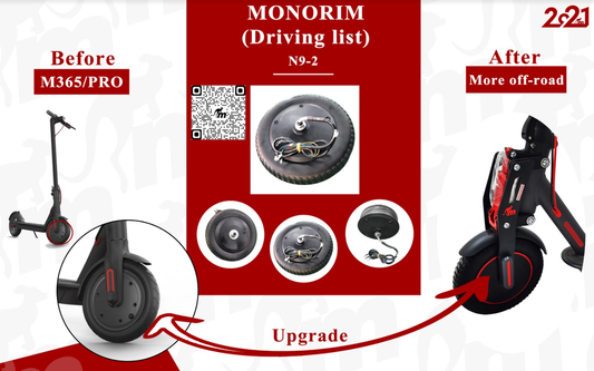 Motor 500w MONORIM con alto par (xiaomi )