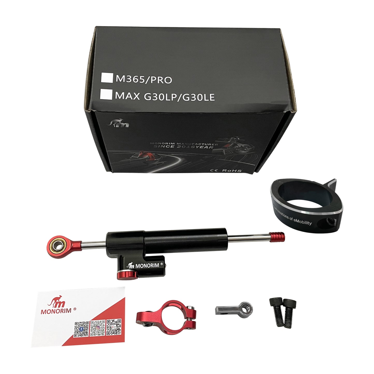 Damper MONORIM para xiaomi/estabilizador direccion