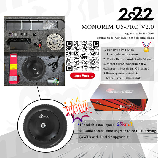 PACK 48V MONORIM & XIAOMI/SEGWAY G30