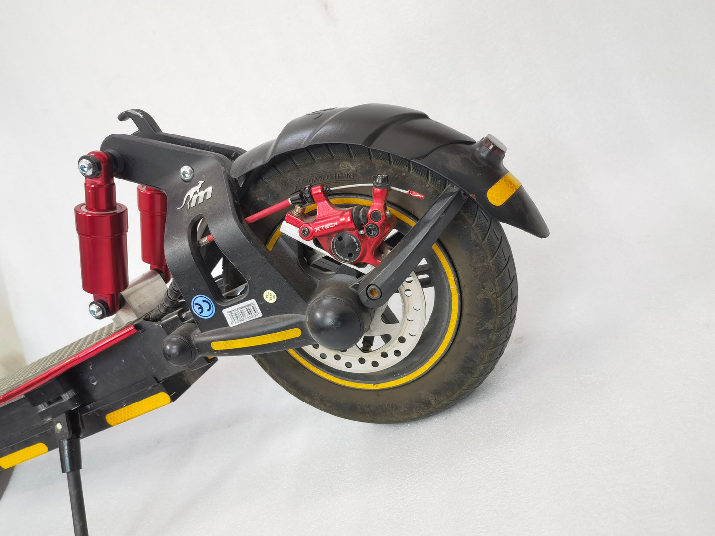 Defensa guardabarros aluminio trasero suspension MONORIM para xioami/ninebot (MONORIM)