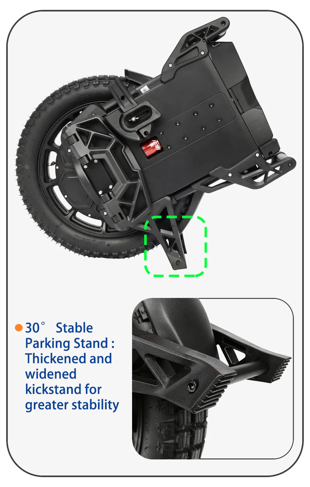 Monociclo Eléctrico Leaperkim 50E-/ 62lbs / 66lbs / (hay que tenerlos grandes)