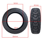 Rueda cubierta 60/70-6,5 Tubeless offroad para G30 / Smartgyro K2 [Xuancheng]
