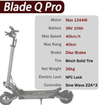Electric scooter control module or wiring part
